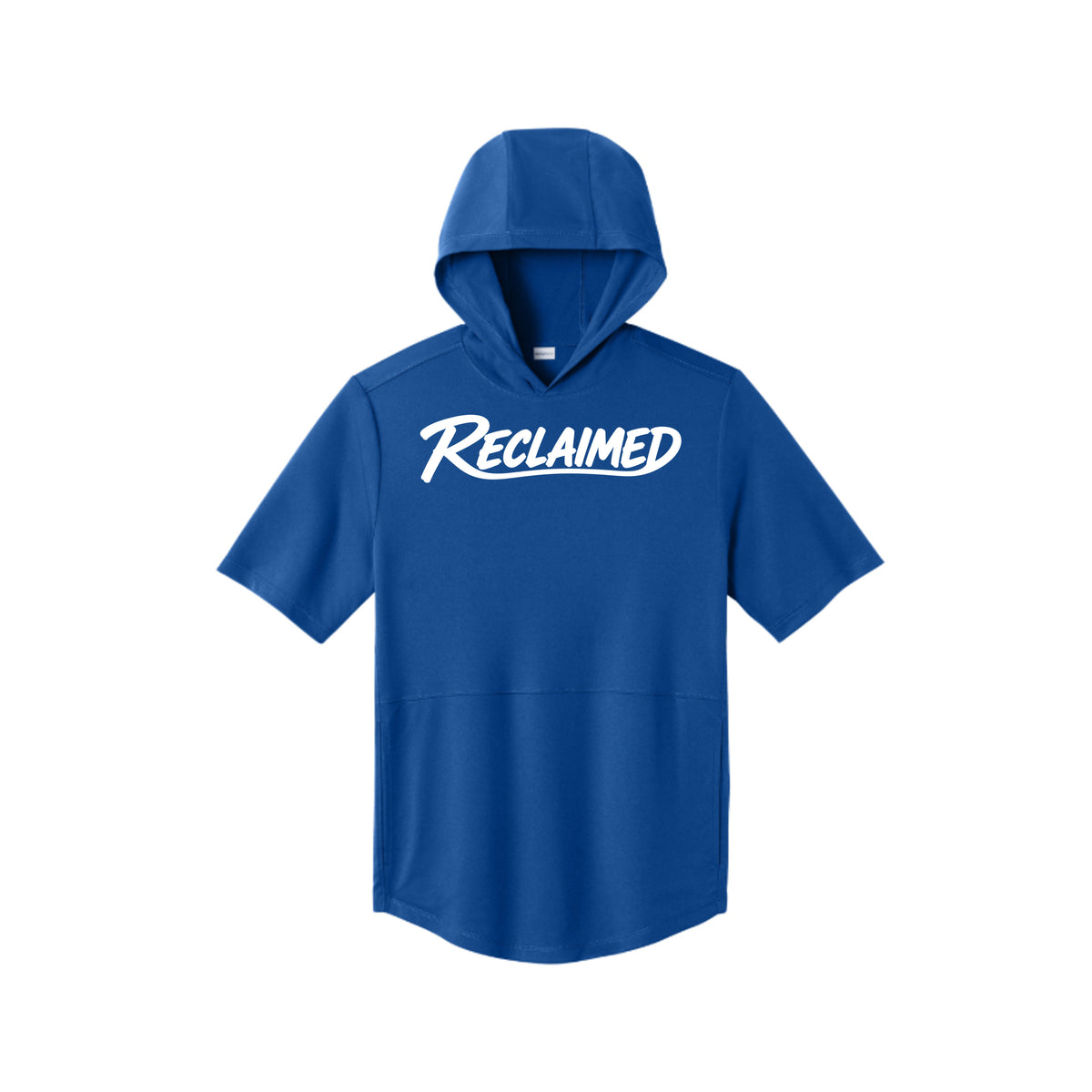 Reclaimed Short-Sleeve Performance Hoodie — Men & Women