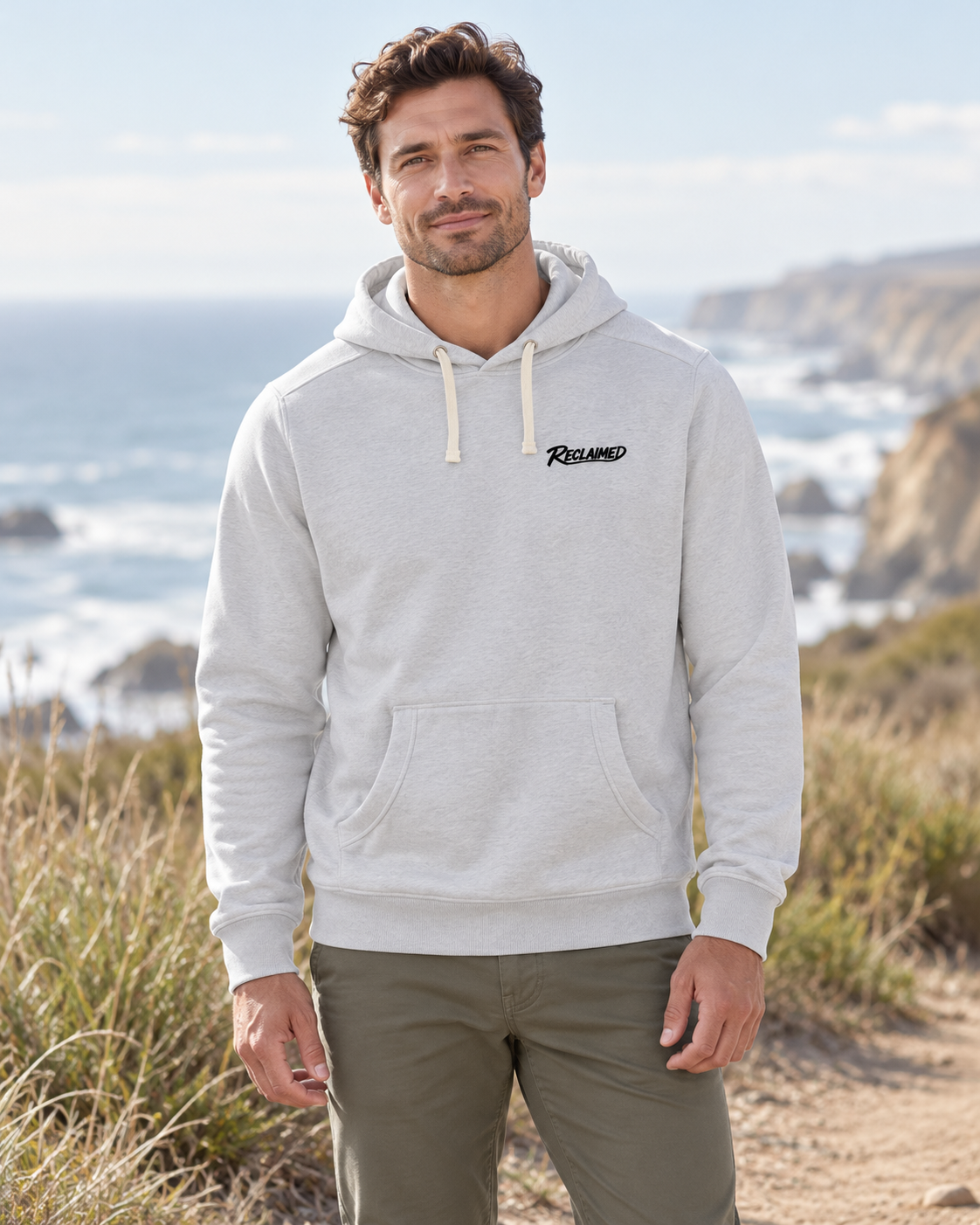 Reclaimed Light Fleece Pullover Hoodie — Men & Women