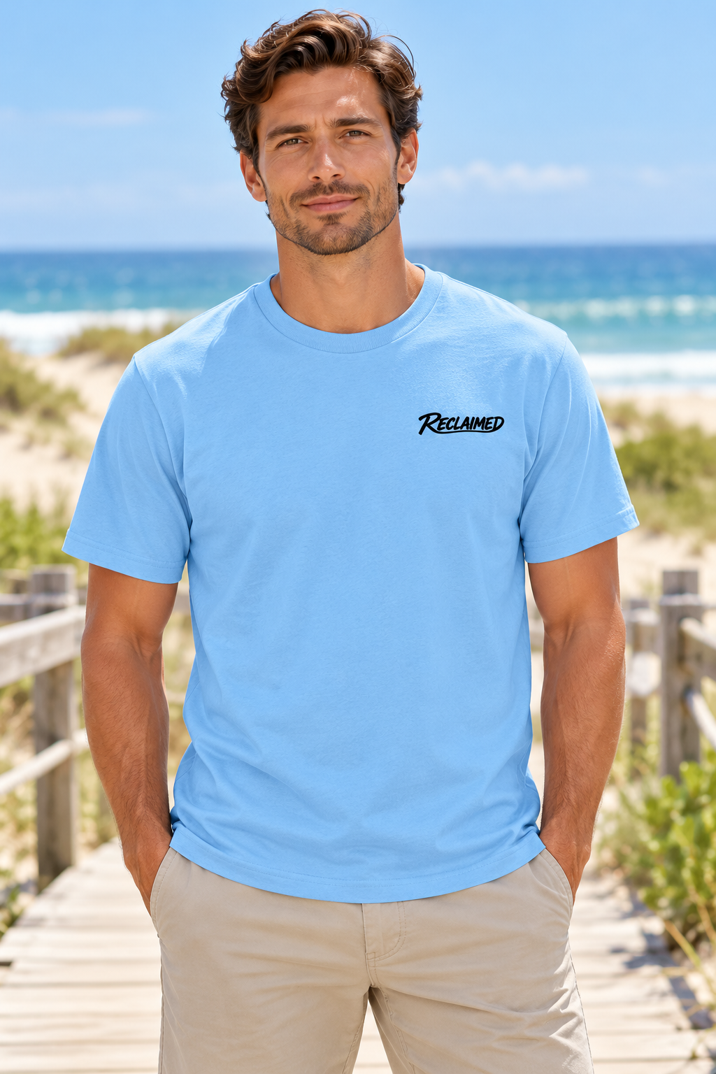 Reclaimed Light Classic Cotton T-Shirt — Men & Women
